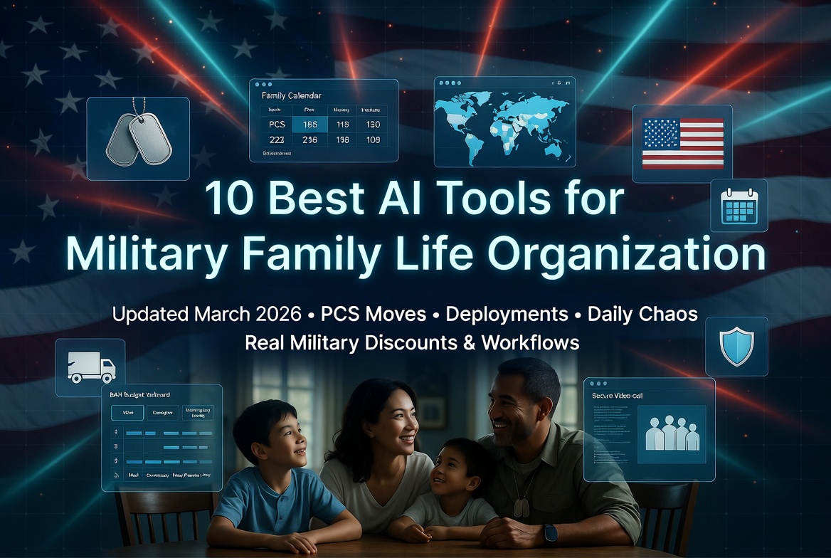 10 Best AI Tools for Military Family Organization