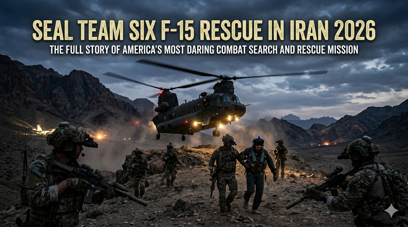 SEAL Team Six F-15 Rescue in Iran 2026: The Full Story