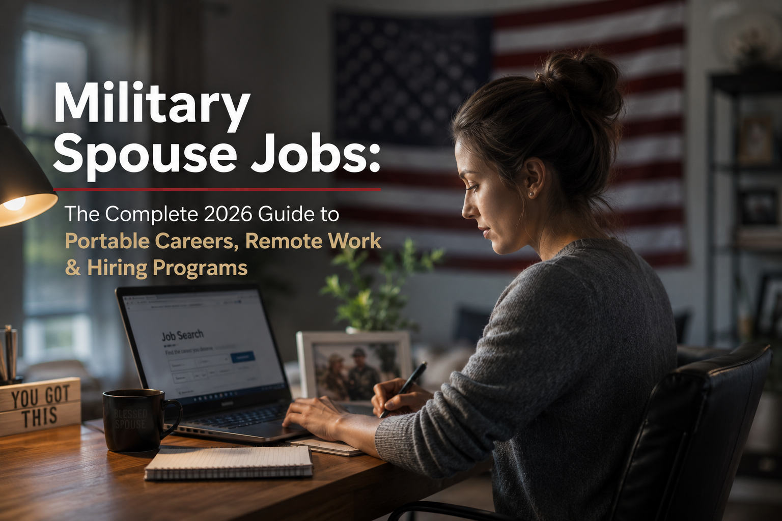 Military Spouse Jobs: The Complete 2026 Guide to Portable Careers, Remote Work & Hiring Programs